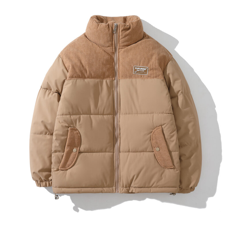 Американская хлопковая куртка в стиле ретро для женщин, новинка зимы 2023, утепленная Корейская парная хлопковая куртка, модная дизайнерская хлопковая куртка