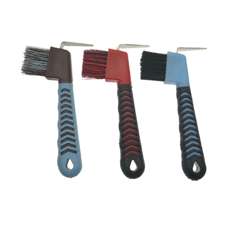 Shires Hoof Pick Brush Weaver Horse Grooming ecuestre Equipment Color aleatorio