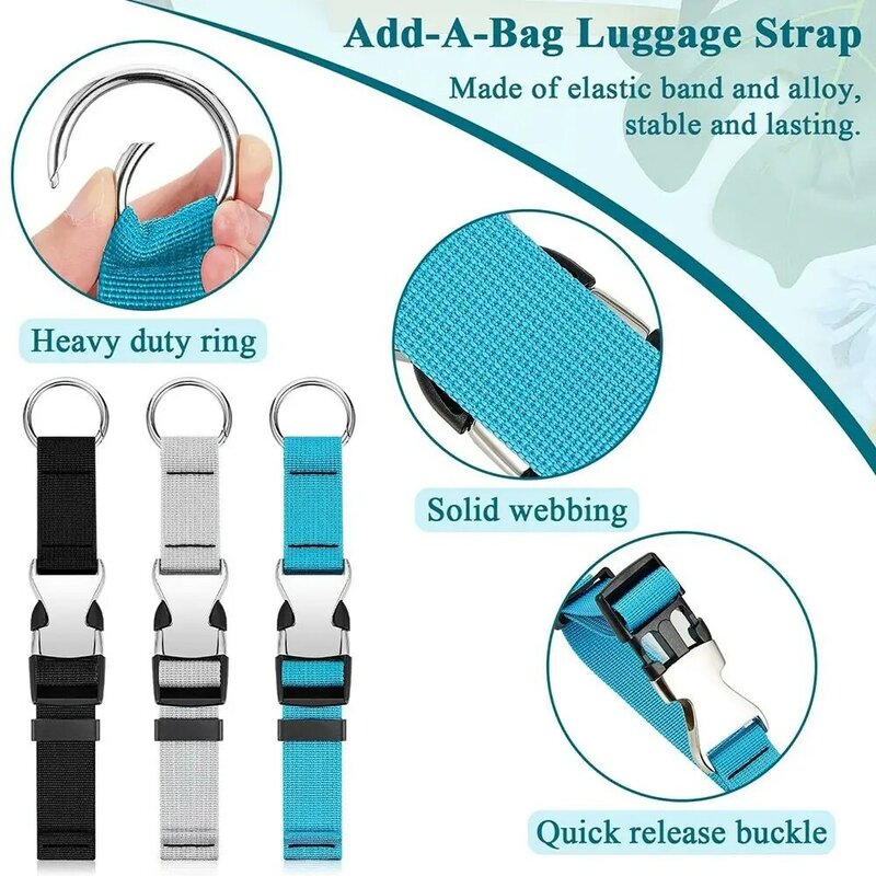 Подвесные ремни для багажа, новые регулируемые ремни для сумки, подвесные ремни с пряжкой для путешествий