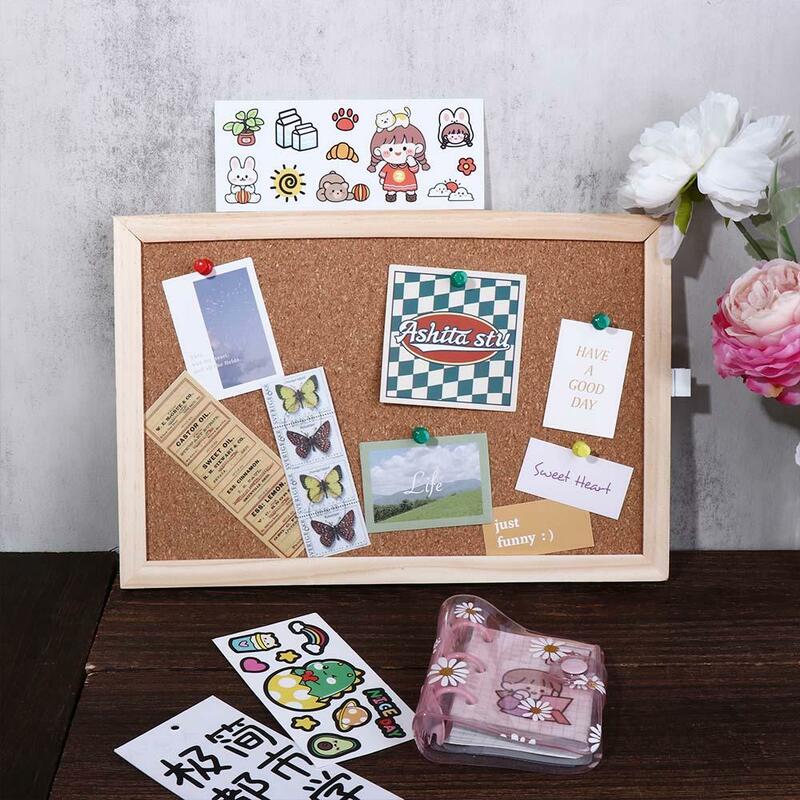 Supplies School Teaching Notice Note Board Message Board Kit Memo Board Frame Jewelry Display Stand Photo Background Board