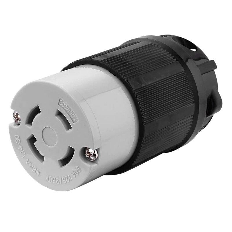 Флюоресцентный соединитель для 4-контактного генератора, 30 А, 125 В