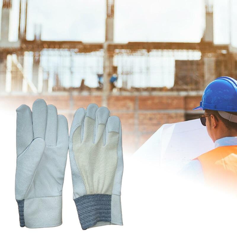 Welding Gloves Lightweight Protective Gloves Work Gloves for General Purpose Farmhouse Outdoor Activities Gardening Agricultural