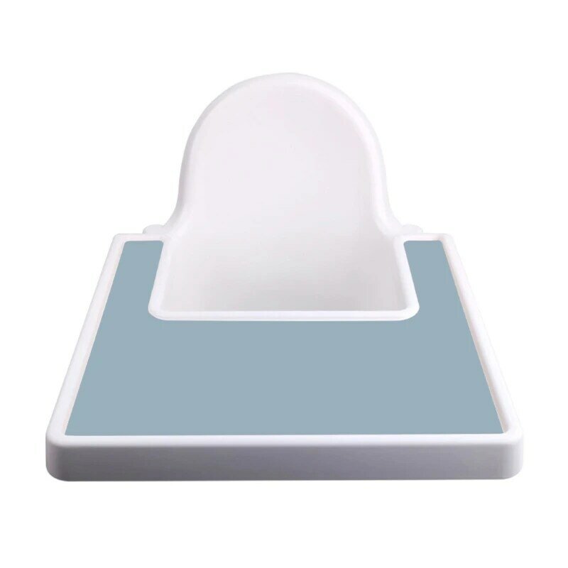 Baby High Chair Silicone Placemat  Practical & Easy to Clean Dining Mat Toddler High Chair Silicone Placemat for Babies