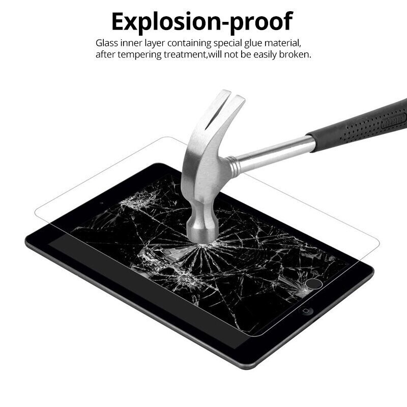 Untuk Huawei MediaPad M6 M5 10 Pro 10.8 M3 Lite M1 T1 T2 T3 T5 10 10.1 9.6 8.0 7.0 Inci Tablet HD Pelindung Layar Kaca Antigores