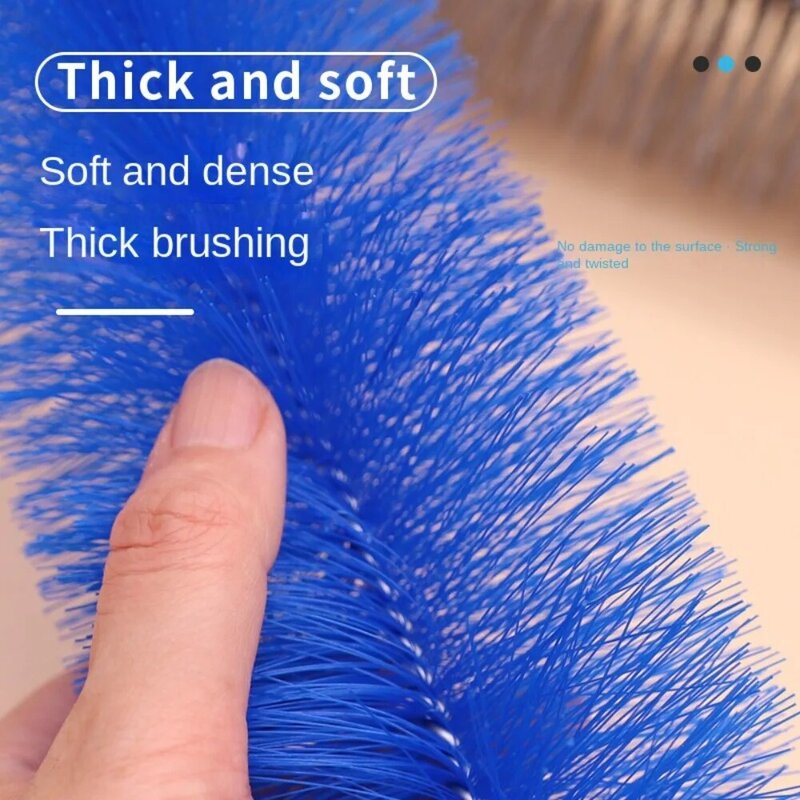 Plastics Fan Brush Dust Removal Tool Flexible Hand Dust Remover Car Cleane Brush High Quality Cleanning Brush Home