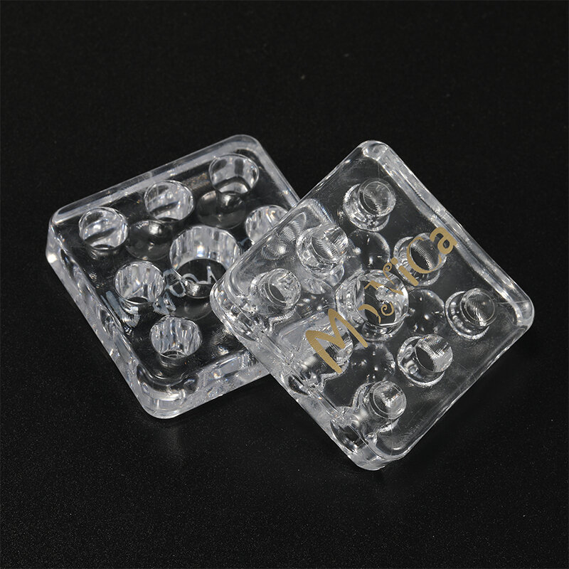 1pcs Tattoo Ink Cup Holder PMU Stand Square 9 Holes Permanent Makeup Microblading Pigment Tool Accessories for Body Art Supplies