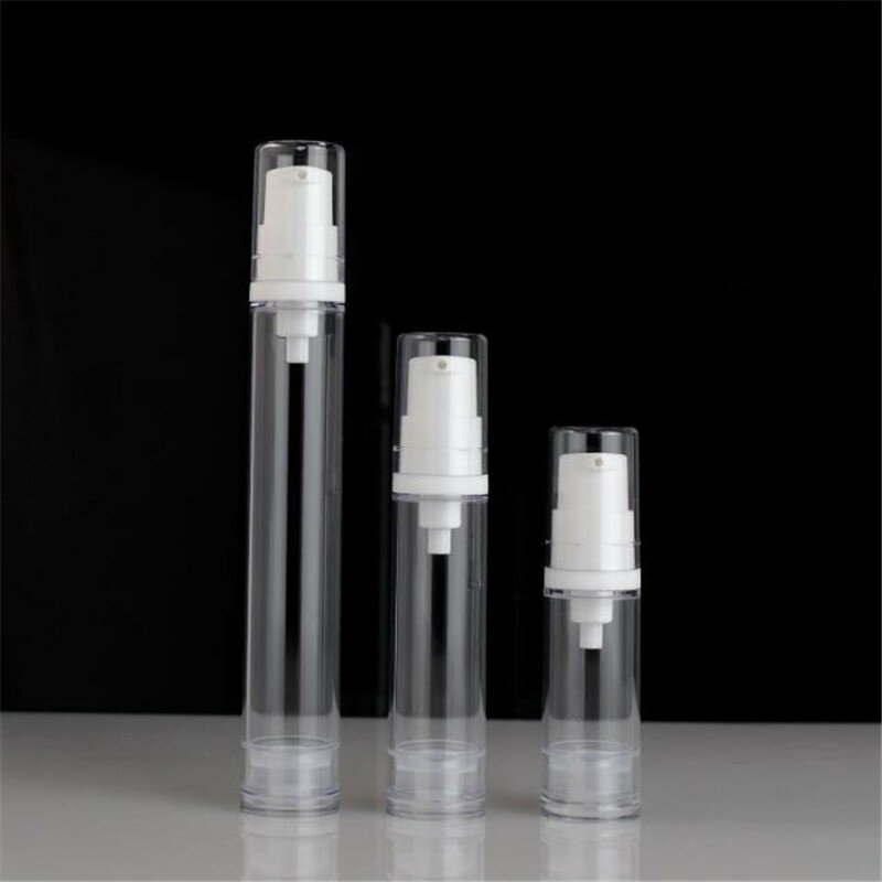 10PCS 5ml 15ml Portable Lotion Bottle Refillable Cream Shampoo Pump Bottles Cosmetic Bottle Containers Essential Oil Bottle 2#