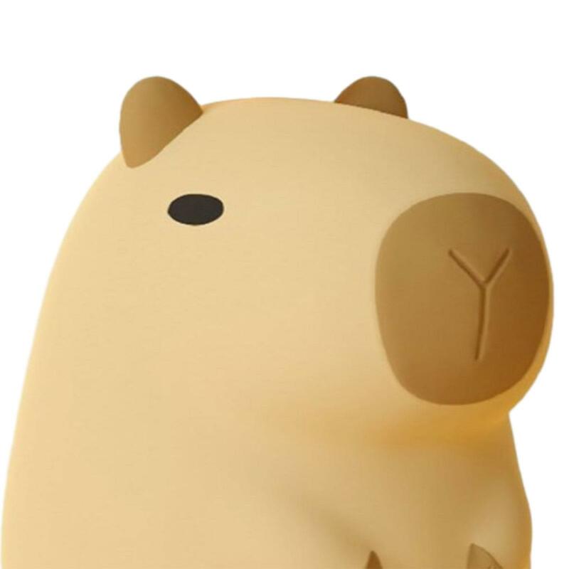 Capybara Night Light Ornament Novelty Rechargeable Valentines Day Gifts for