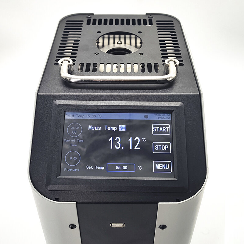 Horno de calibración de temperatura, 50 ~ 650 ℃, pantalla táctil, fácil de usar, calibrador de temperatura de bloque seco