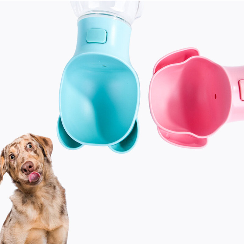 Cão portátil garrafa de água para pequenos grandes cães tigela ao ar livre andando filhote de cachorro pet viagem garrafa de água gato potável tigela para o cão
