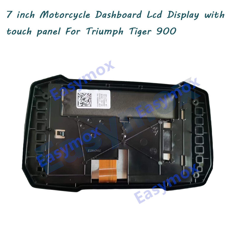 Tampilan LCD sepeda motor 7 inci, tampilan dasbor reparasi Speedometer layar GT Rally 900 Tiger-005