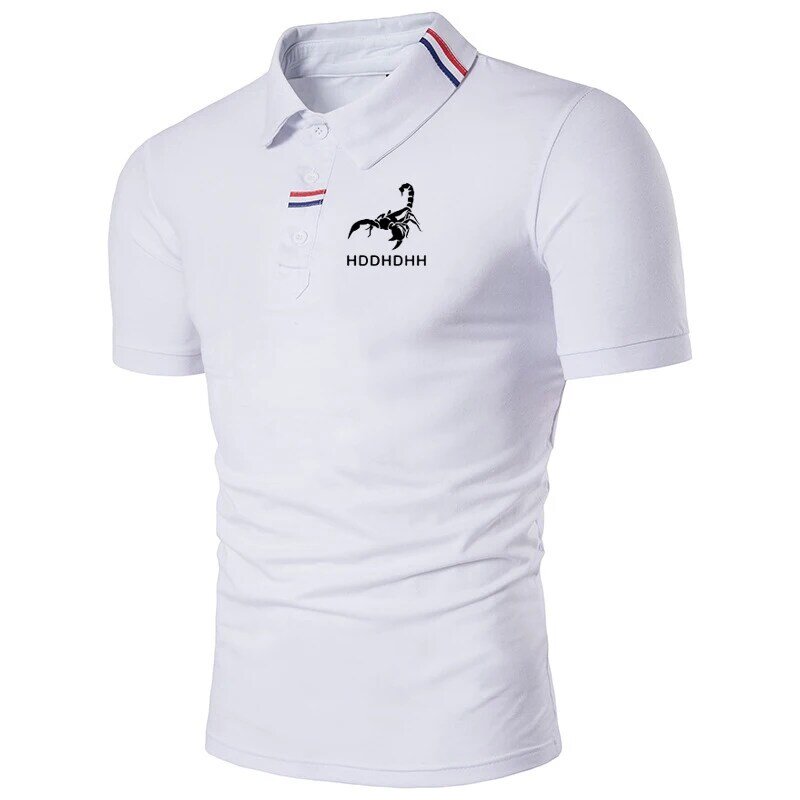 Hddhdhh Marken druck Sommer neue Polos hirts kurze Ärmel männliche Tops Casual Sport T-Shirts T-Shirt