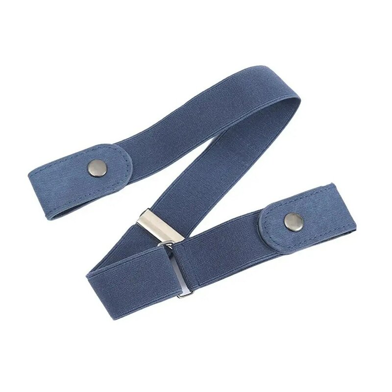 Adjustable Buckle-Free Belt Stretch Elastic Waist Band Invisible Belts Jean Pants Dress No Buckle Easy To Wear For Women Me A9A1