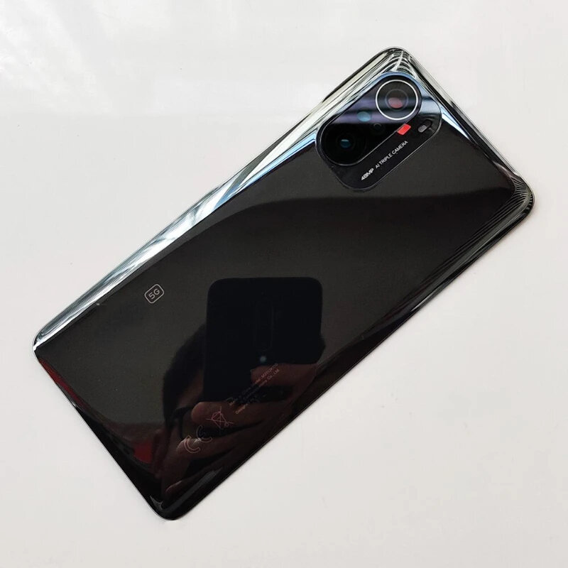 Оригинальное заднее стекло для Xiaomi Mi 11i Крышка батарейного отсека задний корпус для Mi 11x Pro 11x задняя крышка с объективом камеры + клей