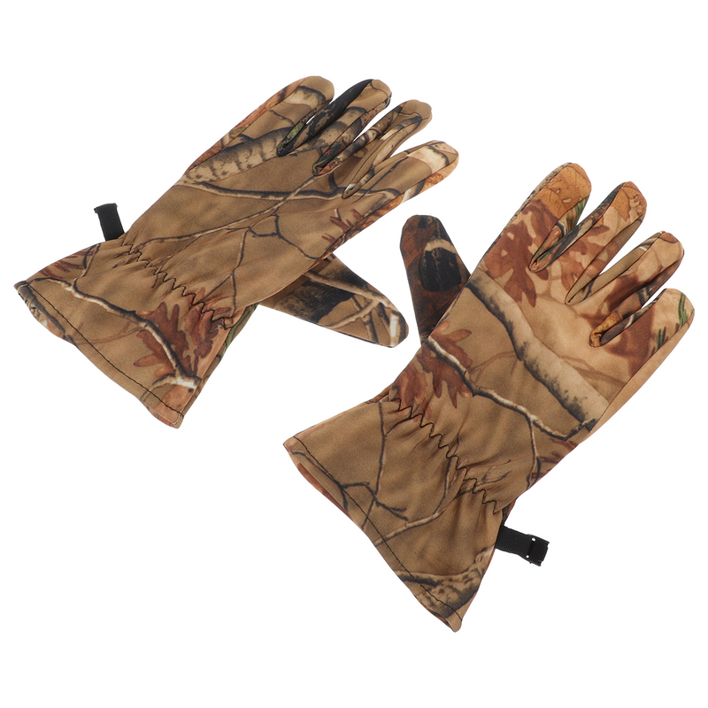 Polowania na kamuflaż męskie rękawiczki pełnymi palcami męskie rękawiczki sprzęt do polowania na polowania akcesoria rowerowe