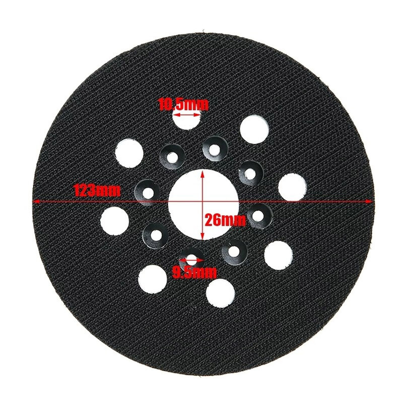 5Inch Hook And Loop Backing Pad 125mm Sanding Pad For Bosch GEX 125-1 AE PEX 220 Orbit Sander Backing Pads Abrasive Disc Pads