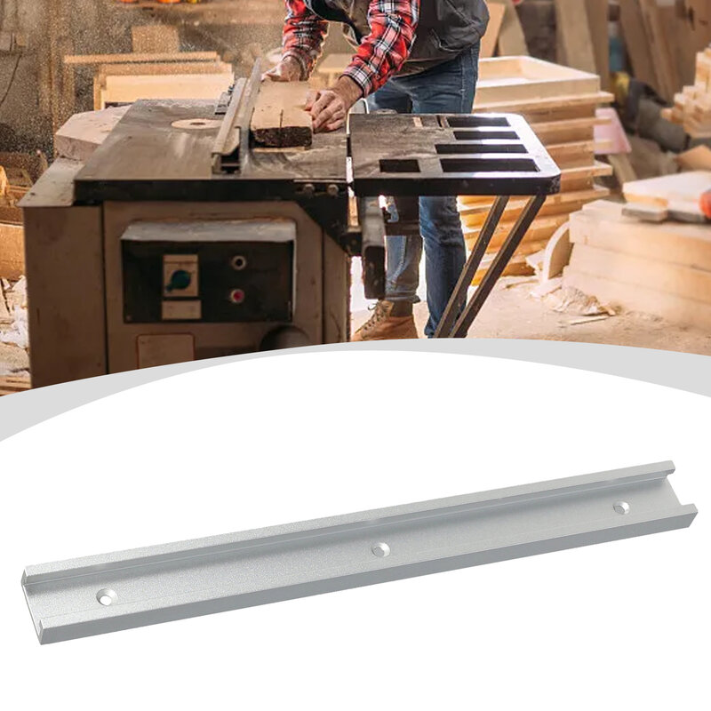 T Slot T-Track per la lavorazione del legno banco sega/Router tavolo 30 tipo in lega di alluminio mitra Bar Slider argento strumenti per la lavorazione del legno nuovo