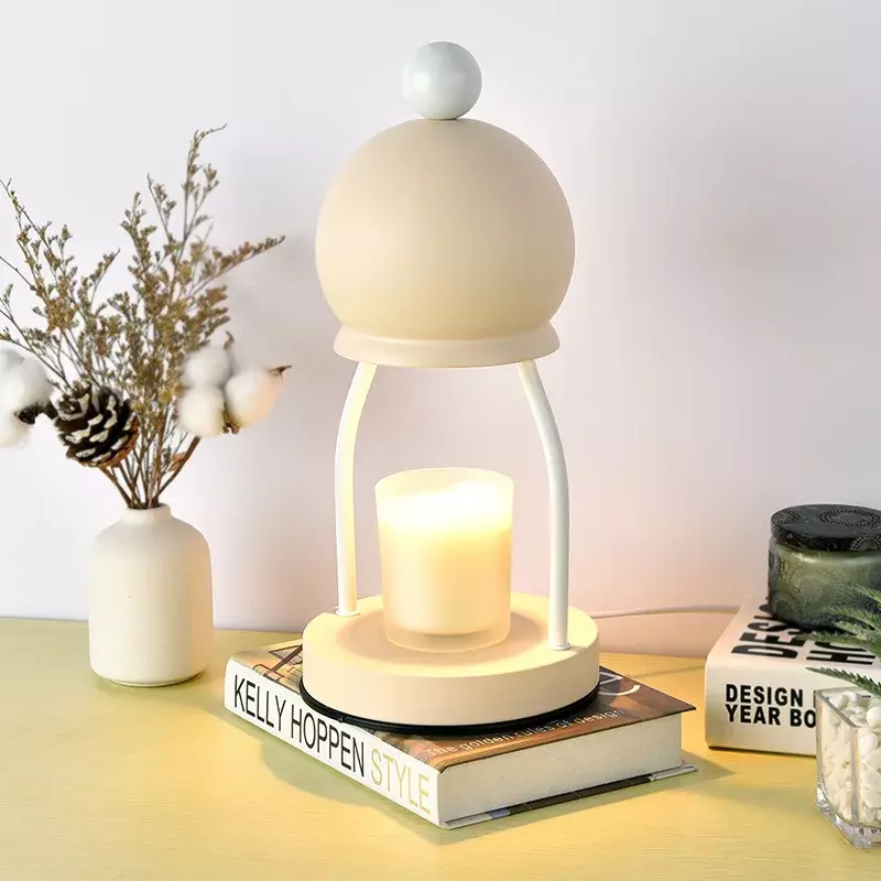 Modern Minimalist Bedroom, Desk, Atmosphere Melted Wax Small Desk Lamp
