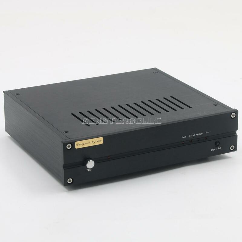 L1543DAC 16X HiFi TDA1543 Home Audio DAC Decoder Digital Coaxial/fibra óptica entrada USB