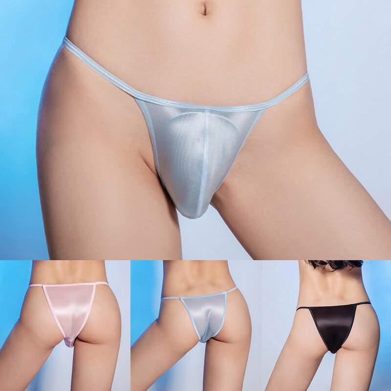 New Seamless Men Sexy Brief Low Waist Thongs Jockstrap Bulge Pouch Panties Man's Solid Sleepwear Swimwear Underwear G-string