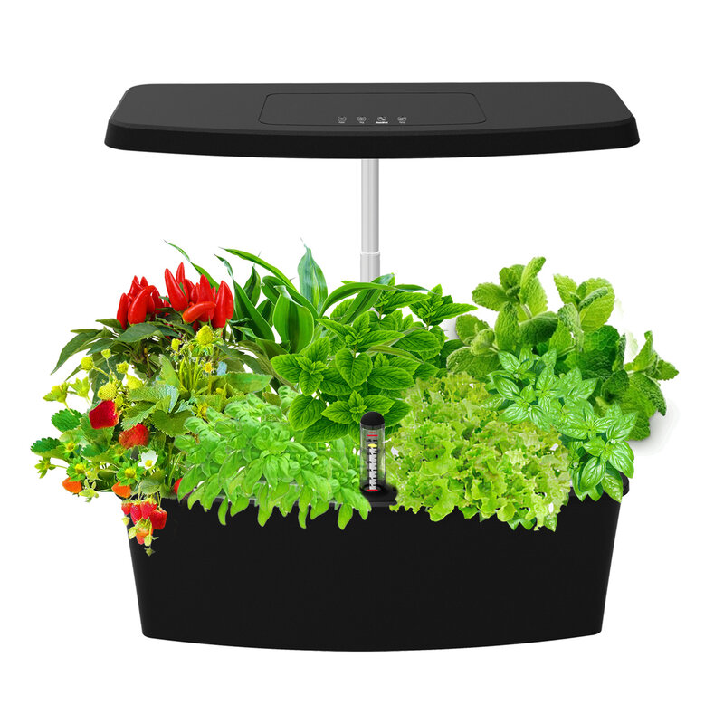 ระบบปลูกพืชแบบไม่ Indoors12รูสำหรับปลูกพืชแบบไม่ใช้ออกซิเจนระบบเรือนกระจกขนาดเล็ก