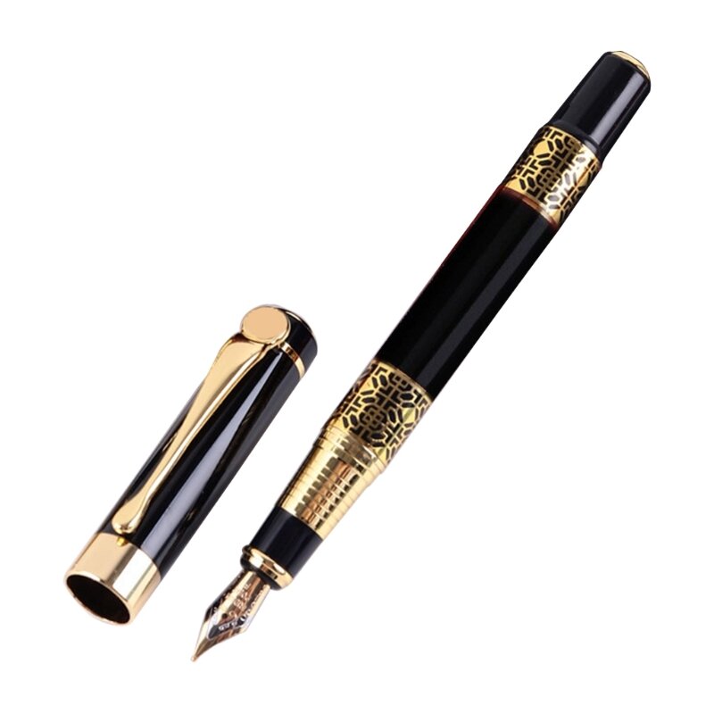 Penna stilografica ricaricabile in metallo Penna a Penna a Regalo per firma del diario aziendale esecutivo Bel