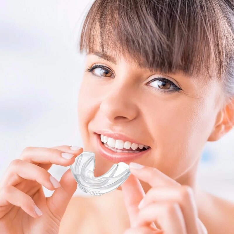 Bretelle dentali Set di Trainer per denti ortodontici per adulti plantari fermi per denti allineamento 3 fasi piastra per denti vassoio per denti
