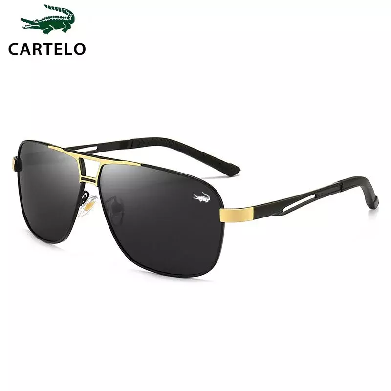 CARTELO-gafas de sol de diseñador de marca para mujer, lentes de sol de color caramelo femeninos, a la moda, tonos negros Vintage, estilo de verano