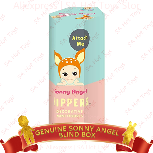 Sonny anioł zwierzę Hippers pudełko z niespodzianką potwierdzony styl oryginalna dekoracja lalki z kreskówek ekranu prezent urodzinowy tajemnicza niespodzianka