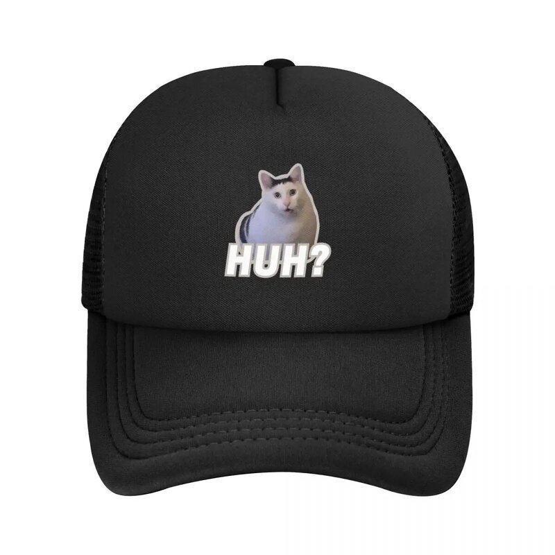 قبعة بيسبول شبكية للجنسين ، قطة هوه ، ميم ، فكاهة ، قبعات خارجية ، جودة