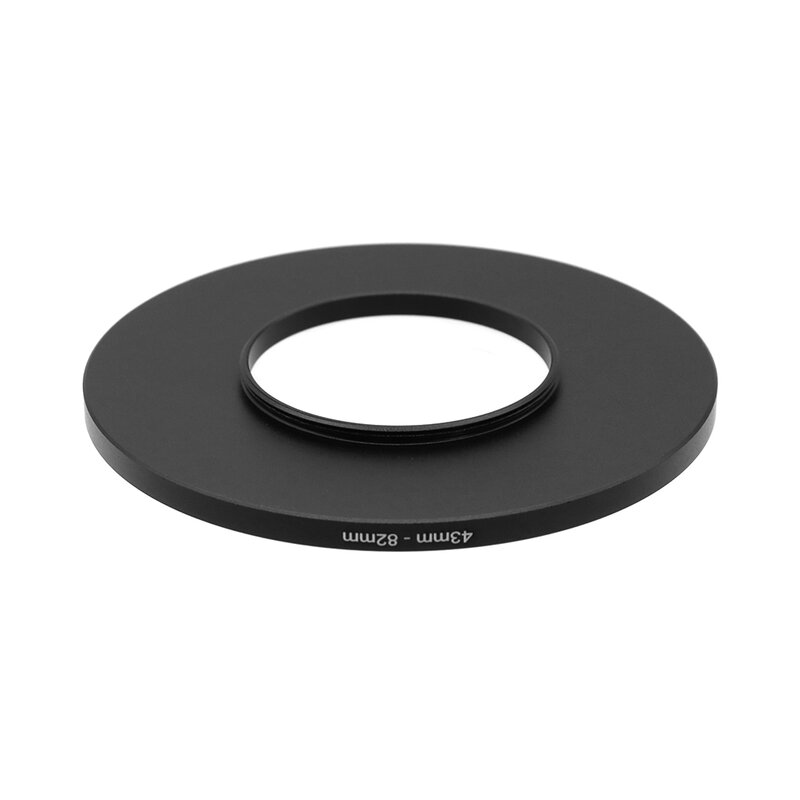 Adapter do filtra pierścień pierścień redukcyjny Metal uniwersalny 43-67mm 43-72mm 43-77mm 43-82mm dla UV ND CPL itp.