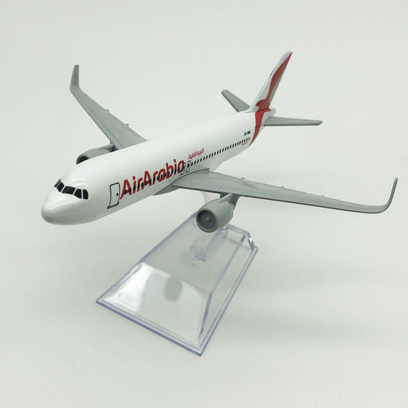16CM paduan Model pesawat Arab penerbangan 320 Warna kotak independen kemasan mainan anak