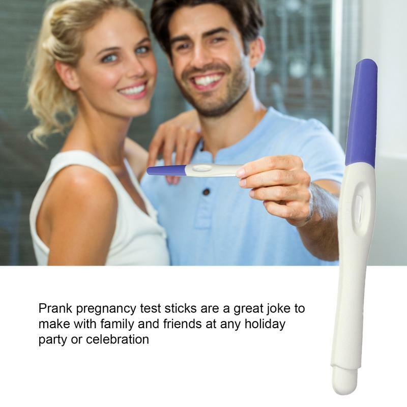 Prueba de embarazo falsa, resultado temprano, prueba de Prank positiva, prueba de embarazo que se ve Real, prueba de Prank