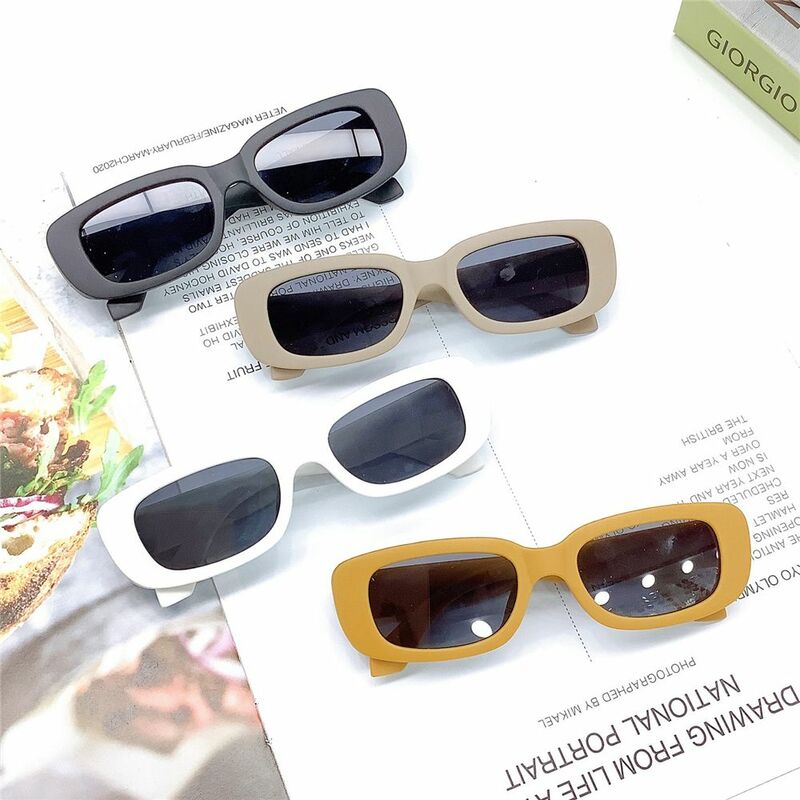 Gafas de sol rectangulares para niños y niñas, gafas de sol para niños, moda