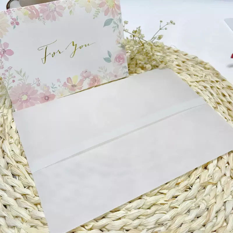 Em Branco Envelope Translúcido Do Casamento, Convites Cartões Postais, Caixa de Presentes Europeu, Cartão de Mensagem, Cartas Envelopes Comerciais, 50pcs por lote