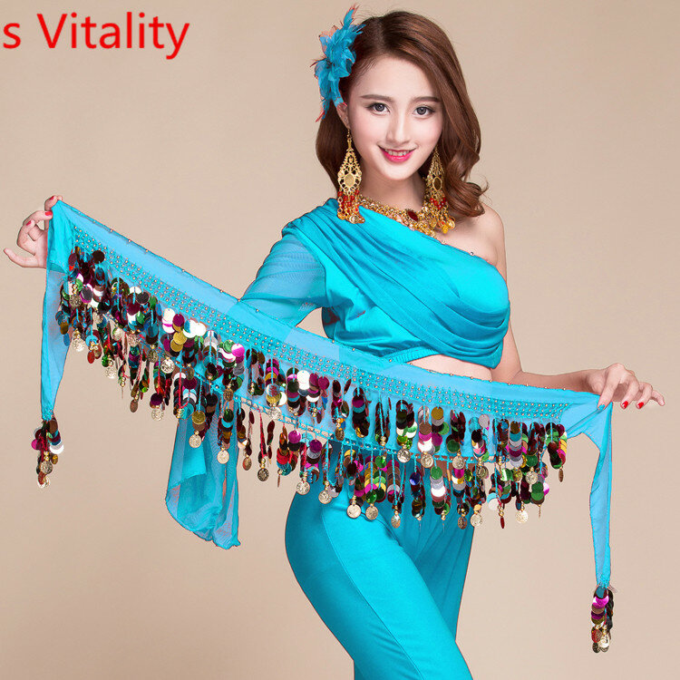 ベリーダンススカーフ,女性用,さまざまな色で利用可能