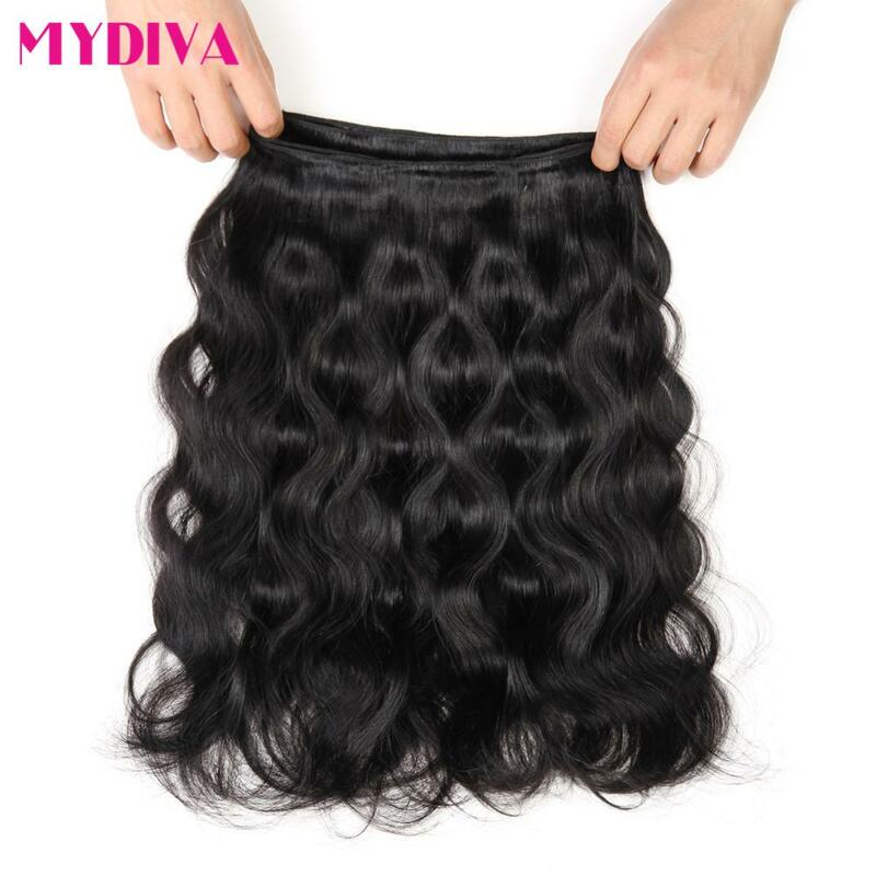 Body Wave Bundles With Closure 5*5*1 T Part Brazilian Hair Weave Bundle With Closure Pre Plucked 30 40 Inch Human Hair Extension