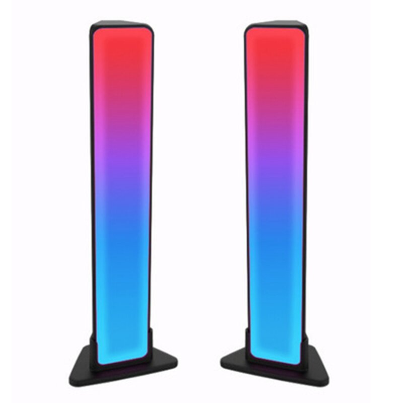 Smart Light Bars, Smart LED Light Bars mit 8 Szenen modi und Musik modi, Bluetooth Color Light Bar für PC,TV