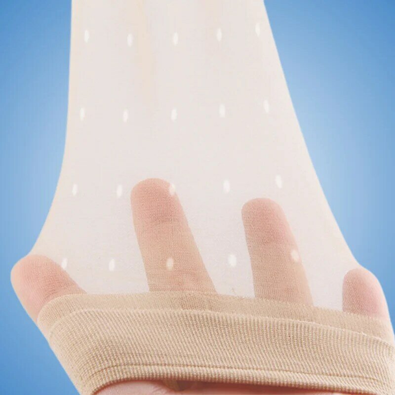 New 10/20/30pairs/lot Skin Color Dot Transparent Socks Thin Women Crystal Silk Socks Nylon Ladies Summer Short Ankle Silk Sock