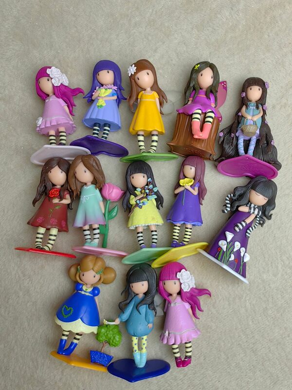 Kawaii gorjuss girl dolls toys Miniature Animal Education Kids Toys Things Best Birthday Present Gifts