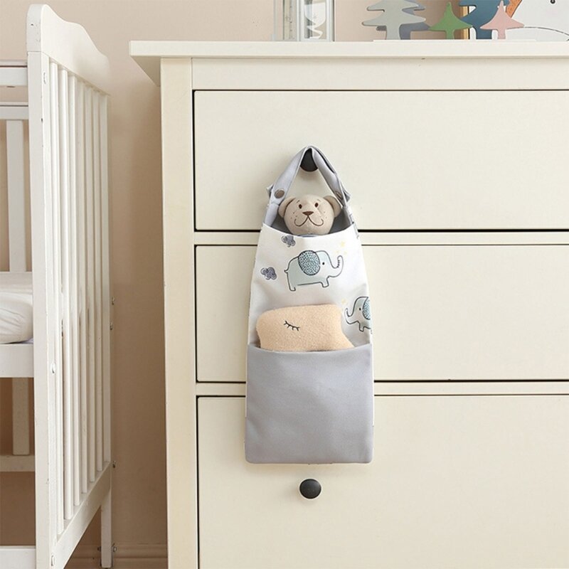 F62D 만화 인쇄 기저귀 가방 재사용 가능한 기저귀 가방 유아를위한 다기능 주최자 가방 빨 수있는 아기 기저귀 보관 주머니