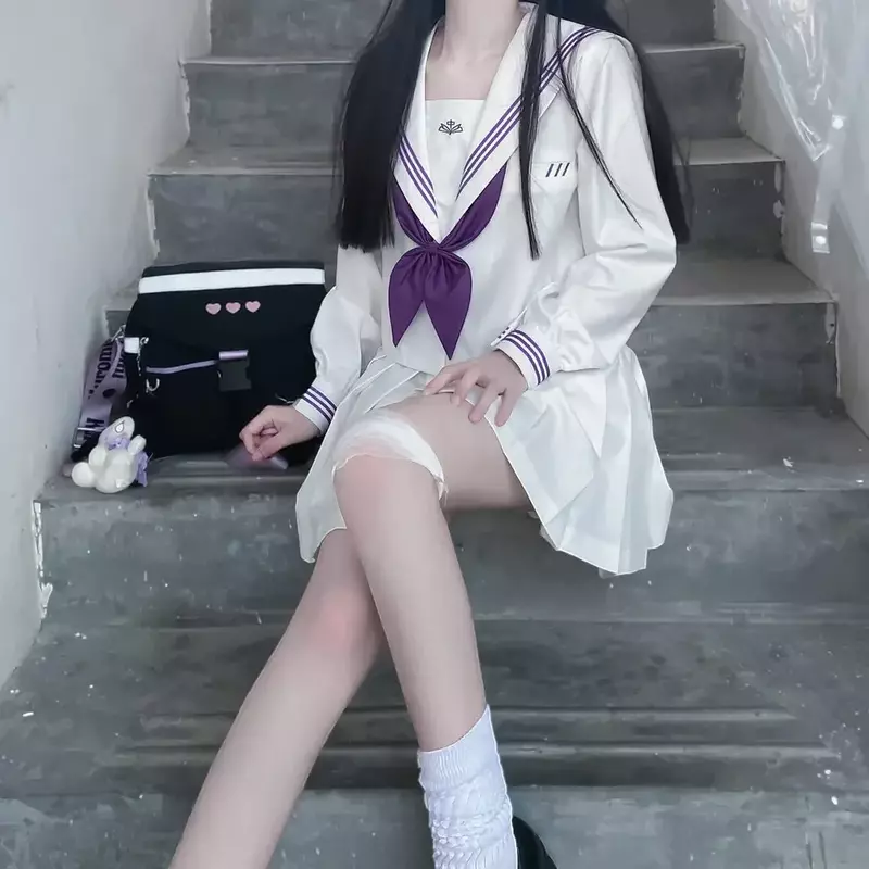 Jk Uniform japanischer Student jk Matrosen anzug lang ärmel iger Zwischen anzug cosplay-freundliche Uniform niedliche Uniform im japanischen Stil