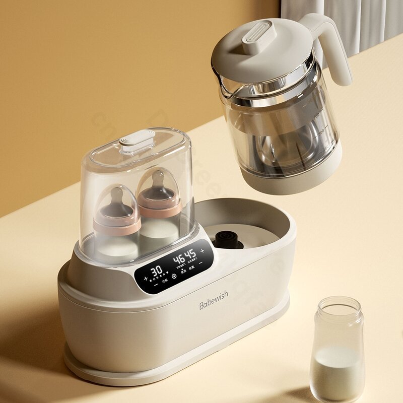Multifunktions-Thermostat-Milch regler/Doppel flaschen wärmer Milch wärmer/mit Dampfsterilisationsflaschen-Sterilisator
