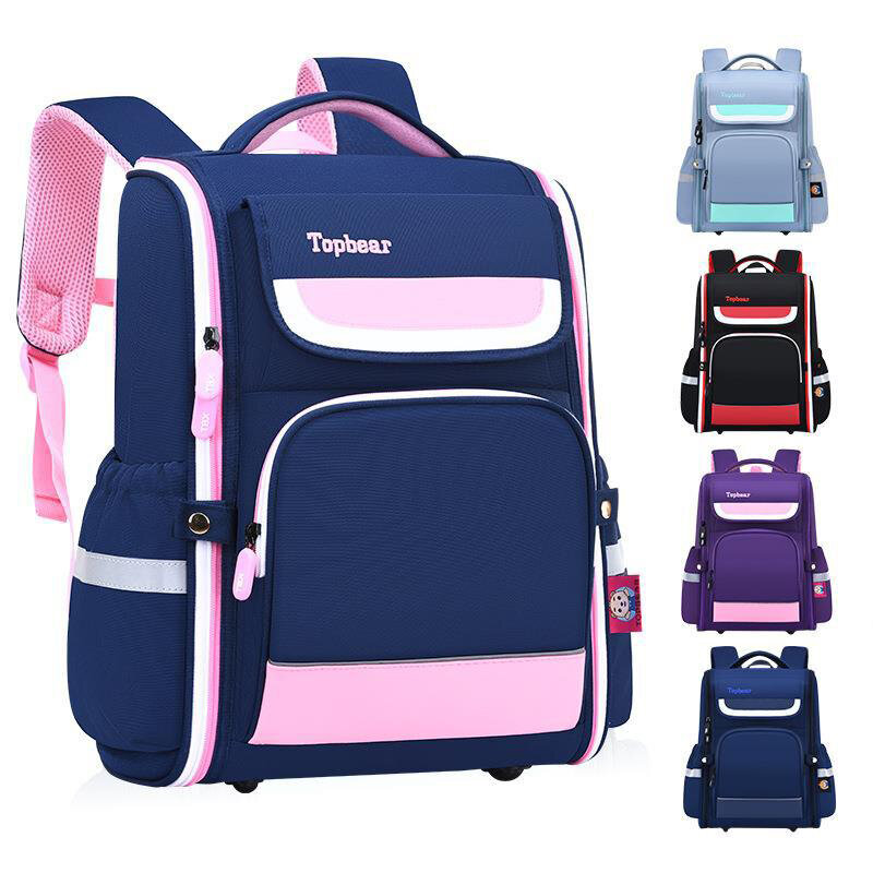 2023 nowe torby szkolne dla dzieci plecak o dużej pojemności w podstawowej tornistrze nastolatki chłopcy wodoodporne plecaki torba na książki