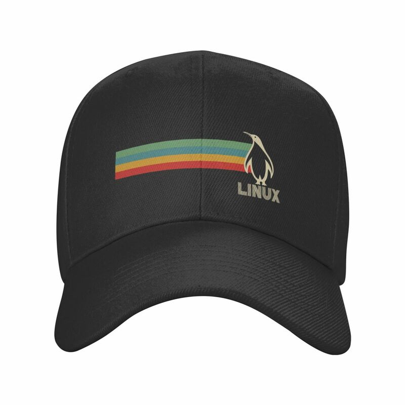 Linux Pinguin Baseball Cap Streetwear Western Hüte Hut Mädchen Männer