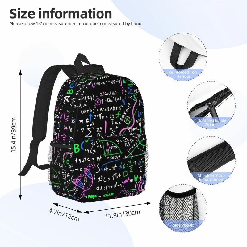 حقيبة ظهر مدرسية للأولاد والبنات ، حقيبة كتف كاجوال ، سعة كبيرة ، لأجهزة الكمبيوتر المحمول