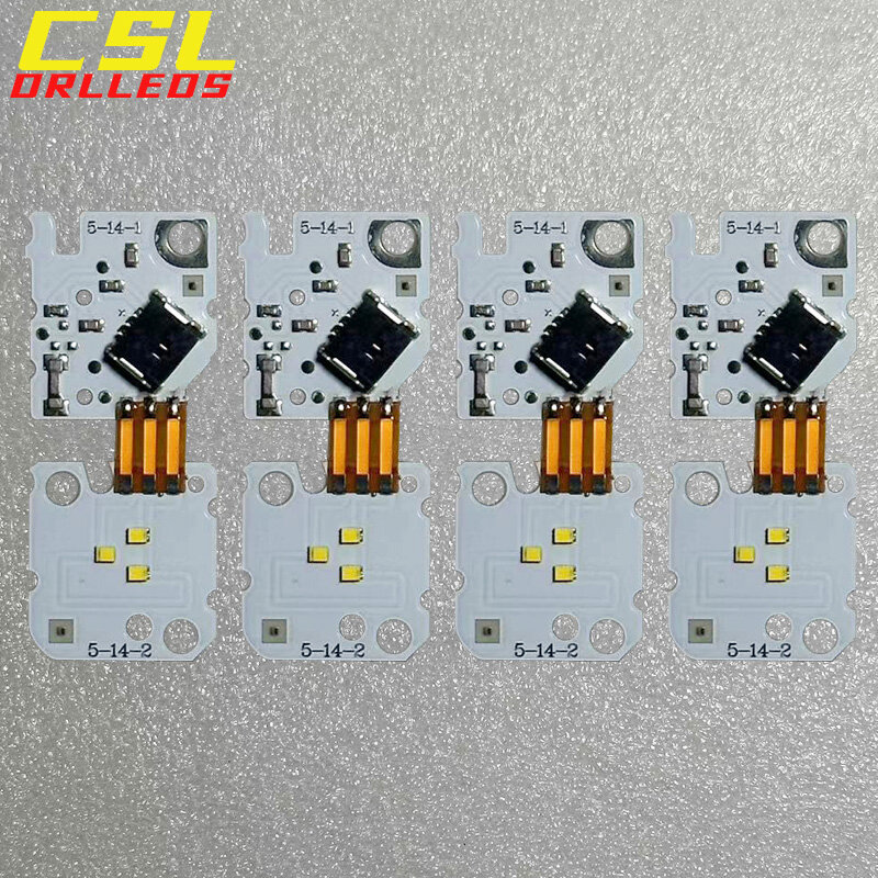 For BMW 5 Series F10 F18 CSL Yellow DRL LED Red Amber daytime running lights LED board DRL module 2014-2017