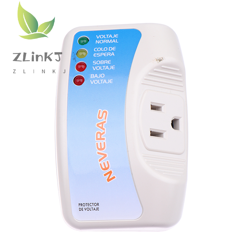 Single Outlet Surge Protector para eletrodomésticos, protetor de tensão, supressor de energia para TV, PC, geladeira, plug-in