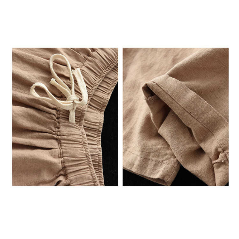 Pantalones bombachos de cintura alta para mujer, conjunto de Pantalón recto ancho, ropa de estilo coreano, xixin
