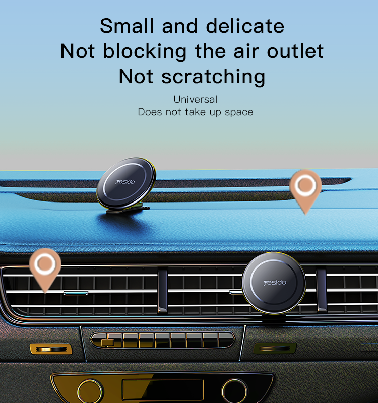 Автомобильный держатель для телефона iPhone, Samsung, Xiaomi, магнитный держатель для телефона на 360 градусов, крепление на вентиляционное отверстие, автомобильный держатель для телефона
